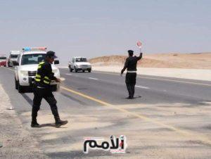 ضبط مركبة تسير بسرعة 237 كم/ ساعة على طريق الزرقاء