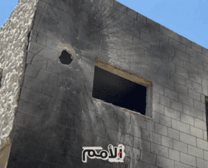 القوات المسلحة تُجري صيانة لمنازل تضررت بسقوط جسم غريب في إربد