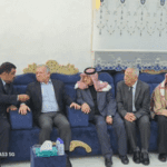 الملك يعزي بوفاة الشيخ جمال حديثة الخريشا