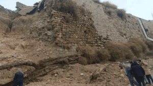 تقرير فني يكشف سبب انهيار سور قلعة الكرك: نظام التصريف المستحدث