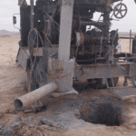 ضبط حفارة آبار مخالفة وخطوط لتعبئة صهاريج مياه