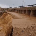 الأشغال تتعامل مع 46 بلاغًا رئيسًا خلال المنخفض