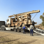 ضبط حفارة مخالفة بالأزرق و اعتداءات على خطوط مياه في معان