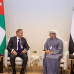 حسان يشارك بالقمة العالمية للحكومات ويبحث مع الشيخ منصور بن زايد تعزيز التعاون