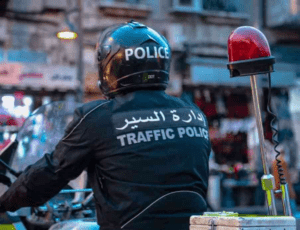 رقباء سير لضبط مخالفات مواكب التوجيهي