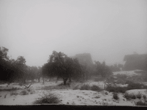 ثلوج فوق مرتفعات الجنوب الخميس