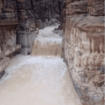 أودية الجنوب تمتلئ بمياه السيول