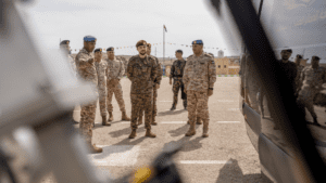 ولي العهد خلال تخريج خدمة العلم: أقف اليوم هنا وأنا أشعر بفخر جندي وابن جندي