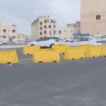 بدء وضع الأرصفة والجزر الوسطية في دوار شفابدران السبت
