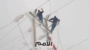 الكهرباء الأردنية: صعوبات شديدة تواجه العاملين