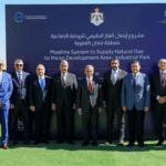 حسان يضع حجر الأساس لمشروع إيصال الغاز الطبيعي لمدينة الروضة الصناعية