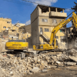 هدم وإخلاء عمارات في عمّان ضمن المرحلة الخامسة لمشروع المحطة